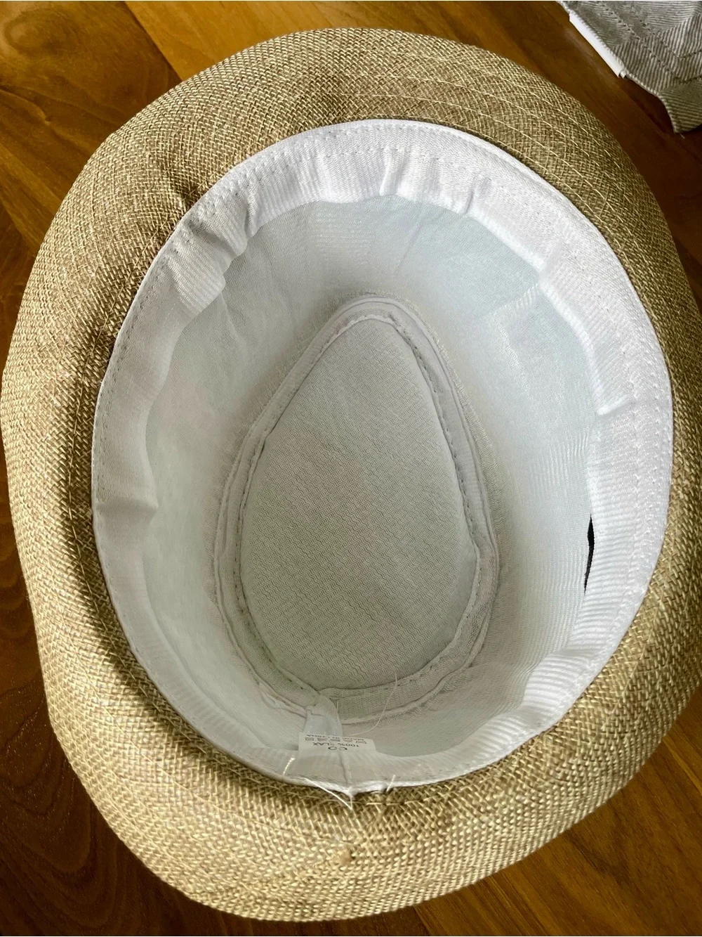 Rums of Puerto Rico Straw Fedora Hat - Natural with Black Band